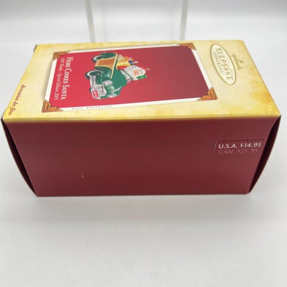 Hallmark Keepsake WOODY WAGON Here Comes Santa Ornament Special Edition 2005 - Picture 6 of 8